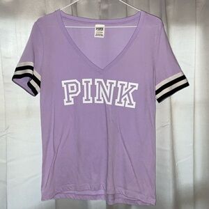 VS PINK CAMPUS TEE